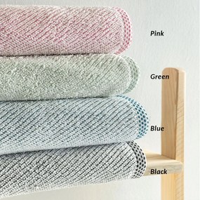 Πετσέτες Harvey (Σετ 3τμχ) Black Palamaiki Σετ Πετσέτες 70x140cm 100% Cotton