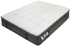Στρώμα Luxury pakoworld pocket spring+gel memory foam+latex 34-36cm 150x200εκ