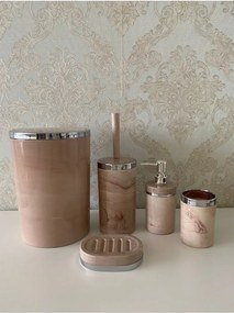 Stewehome Σετ μπάνιου 5 τεμαχίων με σχέδιο μαρμάρου από ακρυλικό