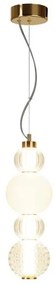 Κρεμαστό Φωτιστικό Οροφής LED 17W Collar Χρυσό 3000K P069PL-L17G3K MAYTONI-P069PL-L17G3K-Χρυσό P069PL-L17G3K