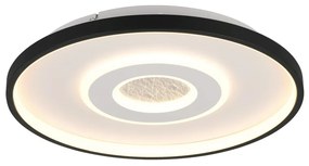 Φωτιστικό Οροφής Trio Lighting NAZAR 633910134 Μαύρο Ματ (Black Mat) και Λευκό Ματ (White Mat) 3000K