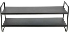Ράφι Παπουτσιών Rack 33532 80x33x33cm Black Ατσάλι