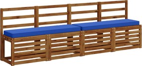 vidaXL Μαξιλάρια Πάγκου 2 Τεμαχίων VUGHT 2 pcs 100% Πολυεστέρας
