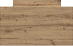 vidaXL Σκελετός Κρεβατιού Artisan Δρυς 100 x 200 cm Επεξεργασμένο Ξύλο