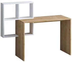 Γραφείο Adell 393MRD1301 98x45x124cm White-Oak