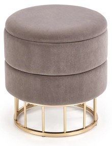 MINTY stool, color: grey DIOMMI V-CH-MINTY-PUFA-POPIEL