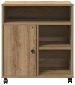 vidaXL Σταντ Εκτυπωτή artisan δρυς 60 x 50 x 67 εκ. Επεξεργασμένο ξύλο
