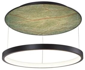 Πλαφονιέρα Φωτιστικό Οροφής LED 34W Καφέ Πέτρα Marilia 4320000 Viokef-4320000-Καφέ 4320000