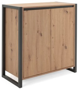 Finori Μπαούλο Denver 1 Artisan Δρυς και Ανθρακί Γκρι