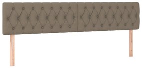 ΚΡΕΒΑΤΙ BOXSPRING ΜΕ ΣΤΡΩΜΑ TAUPE 180X200 ΕΚ. ΥΦΑΣΜΑΤΙΝΟ 3140317