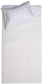 Κουβέρτα Polycotton Κούνιας 110x155 Δήλος Εκρού