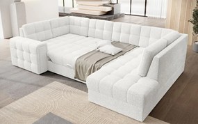 Γωνιακός καναπές Bale U-Leuko-Δεξιά
