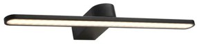 Απλίκα Φωτιστικό Τοίχου Μπάνιου LED 16W 3000K 1040LM PHOEBE Aca-PN11LEDW50BK-Μαύρο PN11LEDW50BK