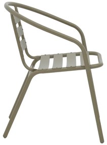 Καρέκλα - Πολυθρόνα Tade μέταλλο σαμπανιζέ 54x62x74 εκ. 54x62x74 εκ.