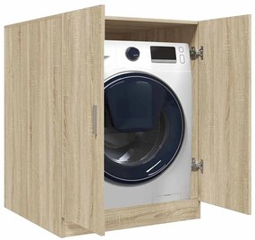 vidaXL Ντουλάπι Πλυντηρίου Sonoma Δρυς 70,5 x 71,5 x 91,5 εκ.