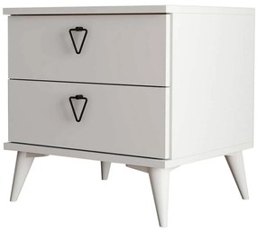 Κομοδίνο Versa 389MZA1712 52x45x55,1cm White