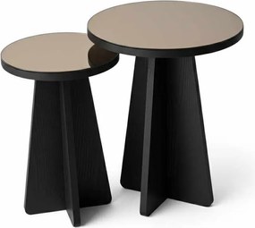 Side Table Set Luna - Black Black
Bronze