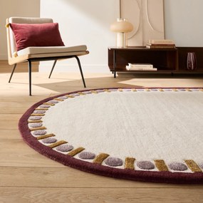 Οβάλ χαλί, 87% μαλλί, VLADA