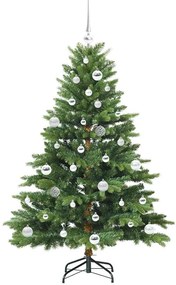 vidaXL Τεχνητό Χριστουγεννιάτικο Δέντρο Πράσινο 150 cm ΠΕ και PVC