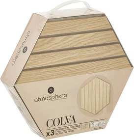 Πάνελ τοίχου 3d Colva Atmosphera - 26x30cm - 3τμχ