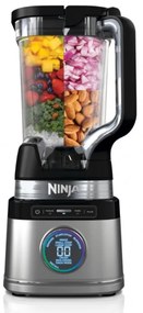 Μπλέντερ Ninja Detect Pro TB201EU, 1200W, 2,1 λίτρα, 14 ταχύτητες, χρονοδιακόπτης, οθόνη LED, χωρίς BPA, μαύρο/κρασί