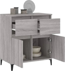 vidaXL Ντουλάπι Γκρι Sonoma 60x35x70 εκ. από Επεξεργασμένο Ξύλο