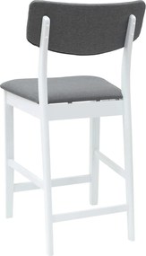 vidaXL Καρέκλες φαγητού 2 pcs Λευκό 48 x 49 x 95 εκ.