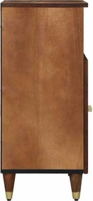 vidaXL Πλαϊνό γραφείο Καφέ 60 x 33 x 75 cm Στερεό ξύλο μάνγκο