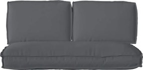 vidaXL Σετ μαξιλαριών 3 pcs Ανθρακί Ύφασμα Όξφορντ