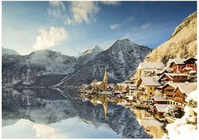 Παζλ Educa Winter in Hallstatt, Austria 1500 Τεμάχια