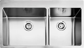 Fortinox Squadro 29285 (86x50) - Νεροχύτης κουζίνας