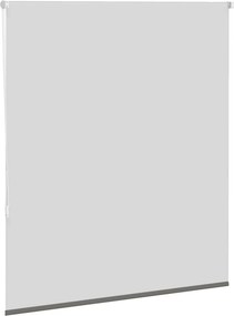 vidaXL Roller Blind Blackout γκρί 135x130 cm Πλάτος υφάσματος 131,6cm