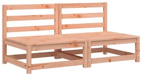 vidaXL Καναπέδες Κήπου Χωρ. Μπράτσα 2Τεμ 70x70x67εκ Μασίφ Ψευδοτσούγκα