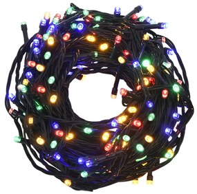 vidaXL Φωτάκια με 2000 LED Πολύχρωμα 200 μ. από PVC