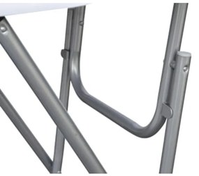 vidaXL Τραπέζια Μπαρ 4 τεμ. Λευκή Επιφάνεια από MDF