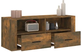 vidaXL Έπιπλο Τηλεόρασης Καπνιστή Δρυς 100x35x40 εκ. Επεξ. Ξύλο