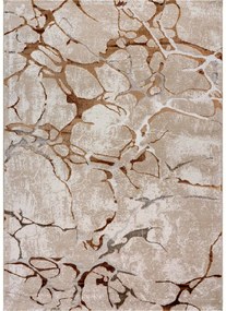 Χαλί MARBLE BEIGE GOLD Στρόγγυλο χαλί 165 εκ.