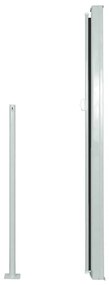vidaXL Διαχωριστικό Βεράντας Συρόμενο Μαύρο 160 x 500 εκ.