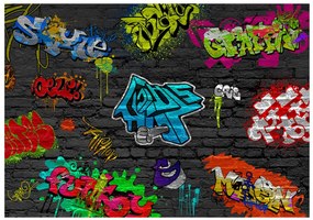 Φωτοταπετσαρία - Graffiti wall 400x280