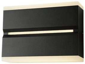 Απλίκα LED Εξωτερικού Χώρου Eurolamp 145-20247 Black