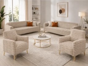 Stewehome σετ καλύμματα καναπέ με σχέδιο φύλλου 180x230 cm