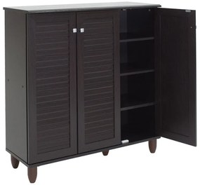 Παπουτσοθήκη-ντουλάπι &quot;SANTO&quot; σε χρώμα βέγγε 89.5x34.5x91.5