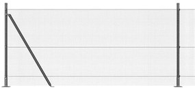 vidaXL Στύλος Περιφράξεων Γκρι
