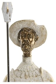 Διακοσμητική Φιγούρα Home ESPRIT Λευκό Χρυσό 14 X 13 X 42,5 CM