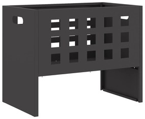 vidaXL Εστία Φωτιάς Ορθογώνια Μαύρη 50x30x40 εκ. Ατσάλι