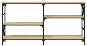 Τραπέζι Κονσόλα Sonoma Δρυς 150 x 29 x 76,5 εκ. Επεξεργ. Ξύλο - Καφέ
