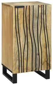 vidaXL Πλευρά - 40 x 33.5 x 75 εκ - Μασίφ Ξύλο Μάνγκο
