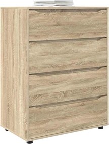 vidaXL Ντουλάπες Αποθήκευσης Δρύς Sonoma 80 x 48 x 105 εκ