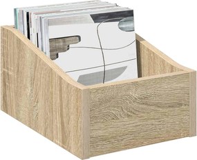 vidaXL Κουτί LP 2 τμχ. Sonoma Δρυς 23 x 33 x 16 εκ. Επεξεργασμένο Ξύλο