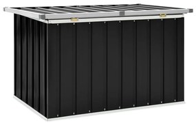 vidaXL Μπαούλο Αποθήκευσης Κήπου Ανθρακί 109 x 67 x 65 εκ.